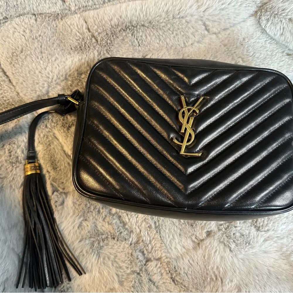 Saint Laurent Black Crossbody Bag - Picture 4 of 16